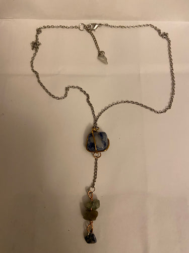 Sodalite stone drip