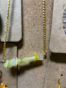 Yellow Apatite drip set